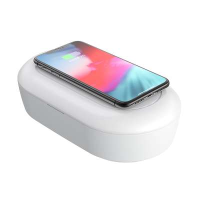 Devia best price portable uv multifunctional disinfection box wireless charger