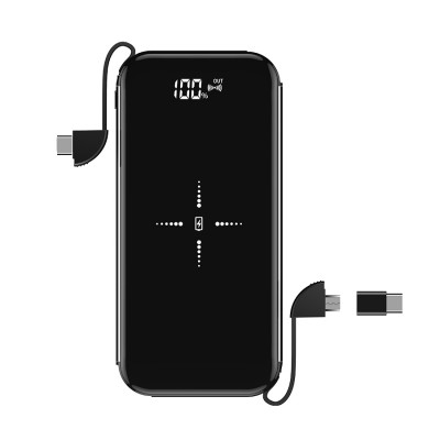 DEVIA new products 8000mah wireless charging mobile charger power bank